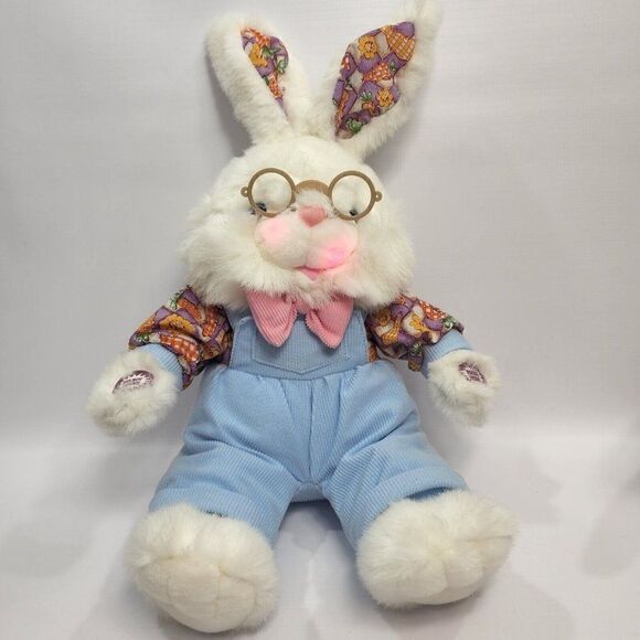 Vtg DANDEE Int Ltd Candyland Story Telling Animated  Easter Bunny - 14" Rare - Picture 2 of 12